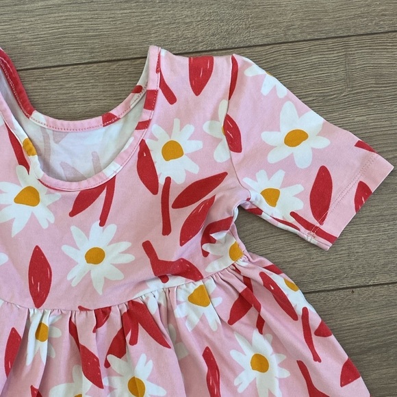 hanna anderson | Print Skater Dress with Pockets | girl's size 4 - Picture 3 of 8